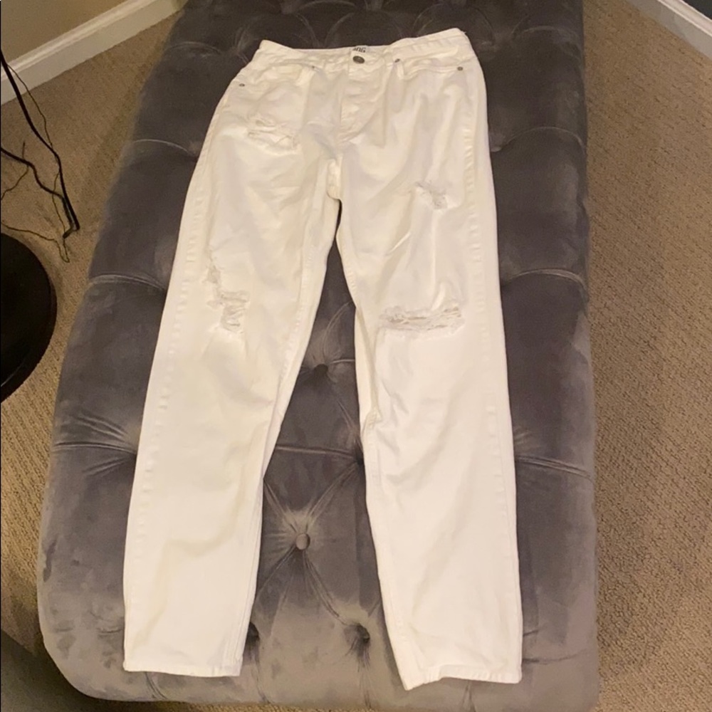 BDG Urban Outfitters Ripped Mom Jeans High Waisted